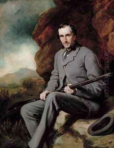 Portrait of Hugo Francis Meynell Ingram Oil Painting by Sir Francis Grant