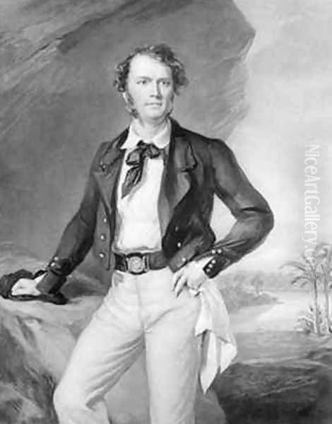 Sir James Brooke 1803-68 Rajah of Sarawak Oil Painting by Sir Francis Grant