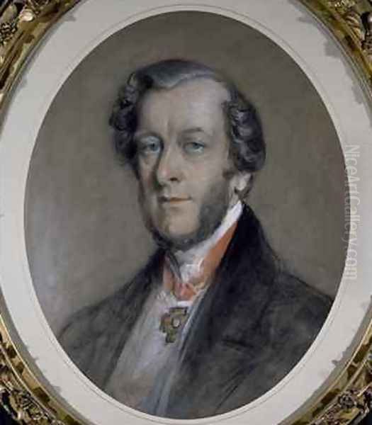 William Cavendish 6th Duke of Devonshire Oil Painting by Sir Francis Grant