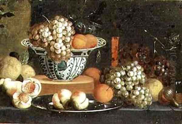 Still Life of Fruit Oil Painting by Jan Pauwel Gillemans The Elder