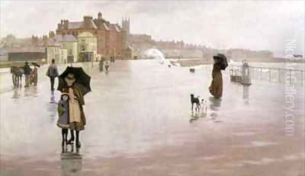 The Rain it Raineth Every Day 2 Oil Painting by Norman Garstin