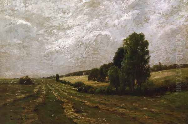 The Meadow, Sweet with Hay, Long Island, New York Oil Painting by Edward B. Gay