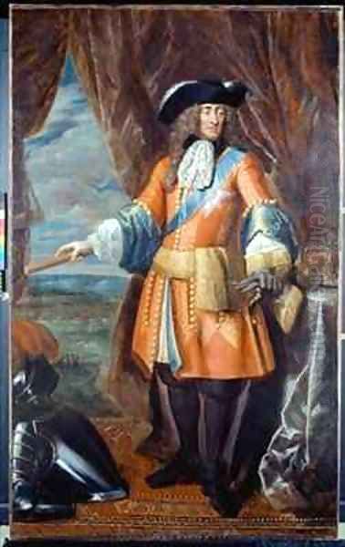 King James II 1633-1701 Oil Painting by Benedetto Gennari