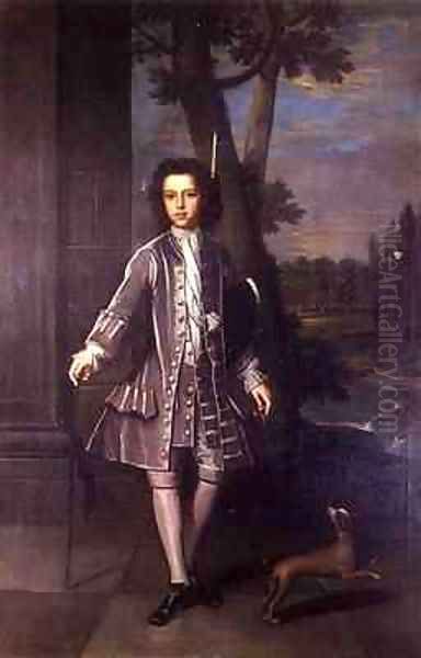 Full Length Portrait of William King Oil Painting by Thomas Gibson