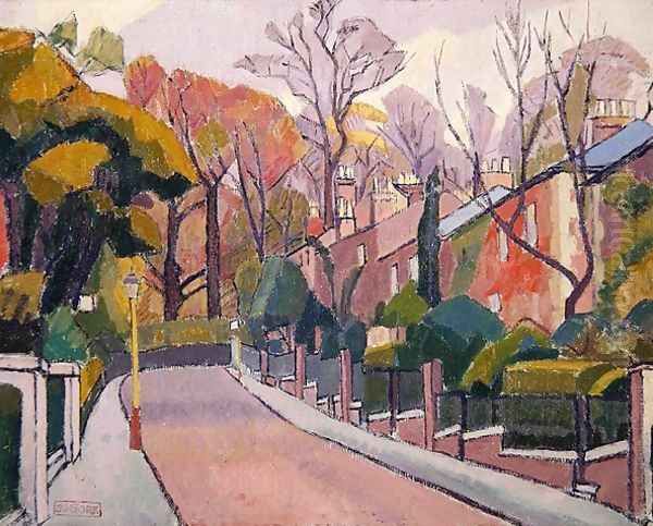 Cambrian Road Richmond Oil Painting by Spencer Frederick Gore