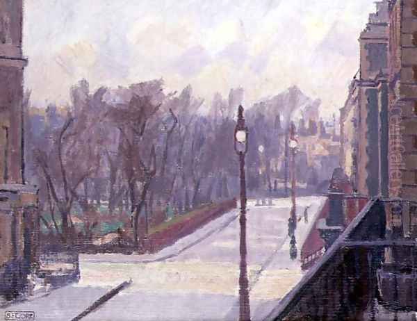 Hartington Square Oil Painting by Spencer Frederick Gore