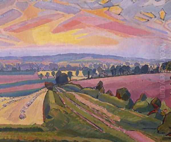 The Icknield Way Oil Painting by Spencer Frederick Gore