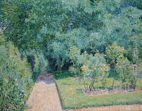 The Garden Path Garth House Oil Painting by Spencer Frederick Gore