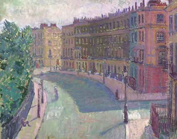 Mornington Crescent Oil Painting by Spencer Frederick Gore