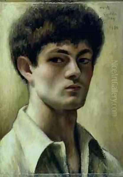 Self Portrait Oil Painting by Mark Gertler