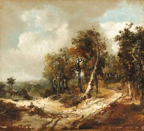 Landscape Oil Painting by Thomas Gainsborough