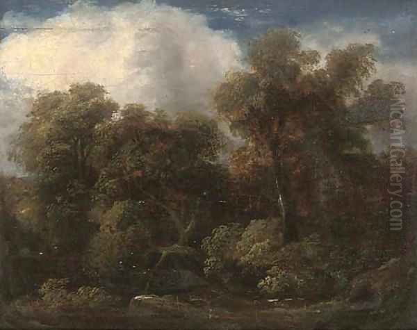 A glade Oil Painting by Thomas Gainsborough