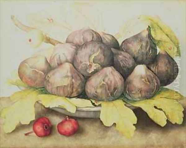 Figs Oil Painting by Giovanna Garzoni