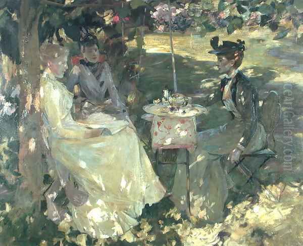 Midsummer Oil Painting by Sir James Guthrie