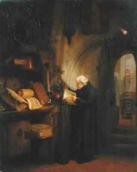 The Vestry Oil Painting by Jacob Gensler