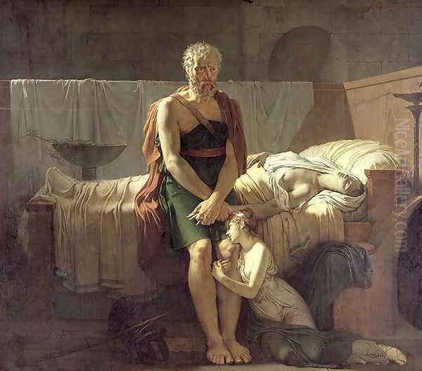 The Return of Marcus Sextus Oil Painting by Baron Pierre-Narcisse Guerin