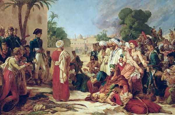 Bonaparte 1769-1821 in Cairo Oil Painting by Baron Pierre-Narcisse Guerin