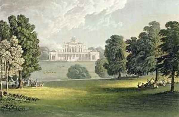 Stoke Park Oil Painting by John Gendall