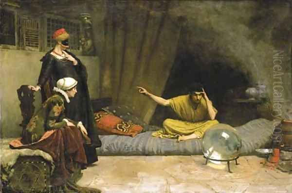 The Fortune Teller Oil Painting by Charles Gogin