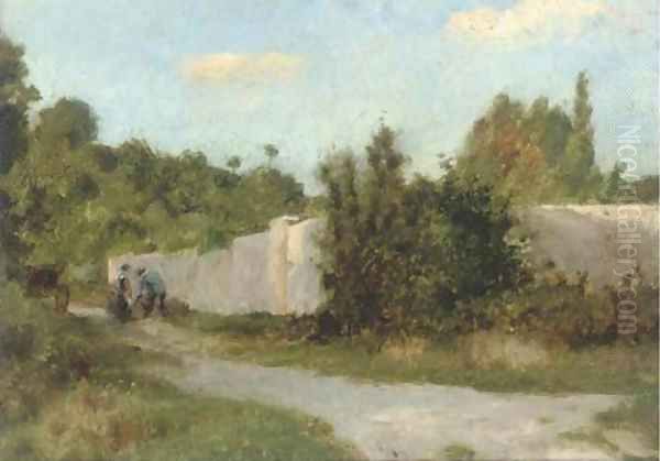 Villiers le Bel Oil Painting by Charles Gogin