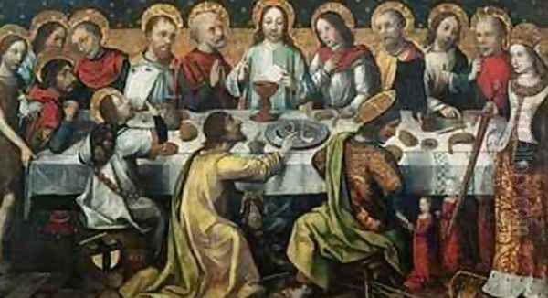 The Last Supper Oil Painting by Godefroy