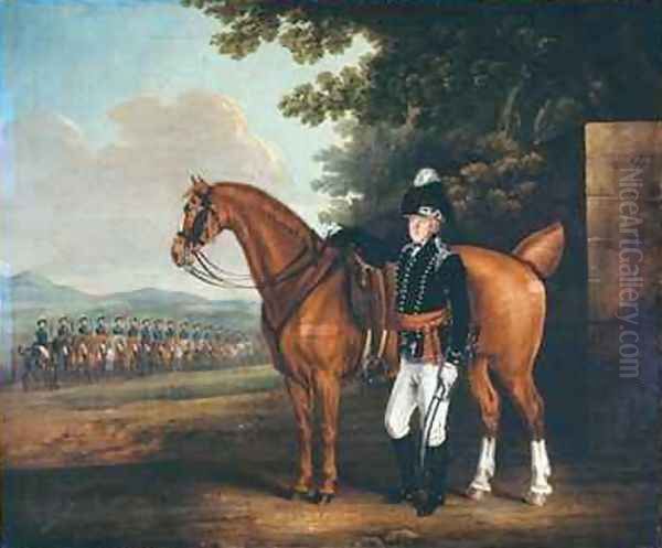 Colonel Thomas Cooper Everitt Oil Painting by Thomas Gooch