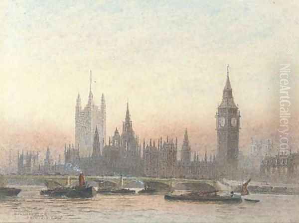 Westminster 4 Oil Painting by Frederick E.J. Goff