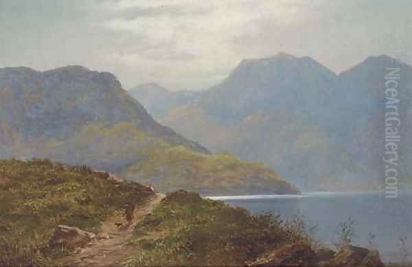 Loch Maree, Scotland Oil Painting by Arthur Gilbert