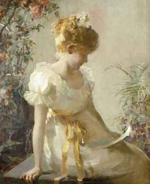 The Love Letter Oil Painting by Jessie Elliot Gorst