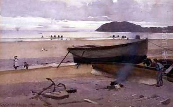 Low Tide Oil Painting by Carleton Grant