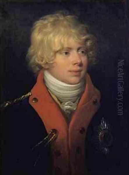 Friedrich IV Duke of Sachsen Gotha Altenburg Oil Painting by Giuseppe or Josef Grassi