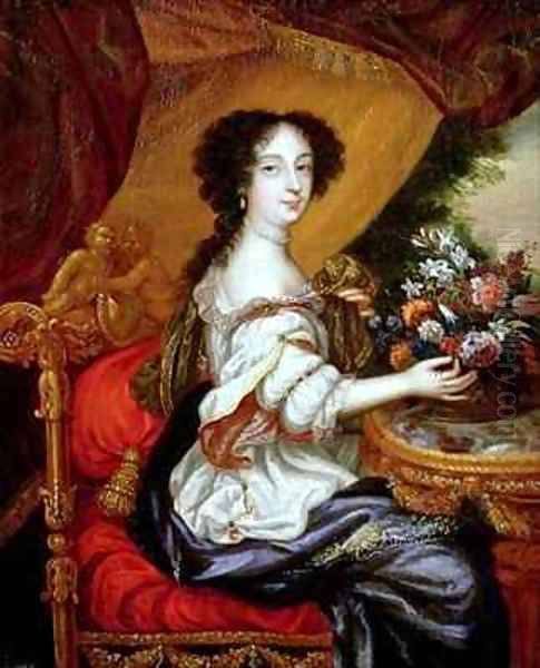 Portrait of Barbara Villiers Duchess of Cleveland Oil Painting by Henri Gascard