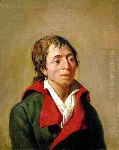 Jean Paul Marat 1743-93 Oil Painting by Jean Francois Garneray