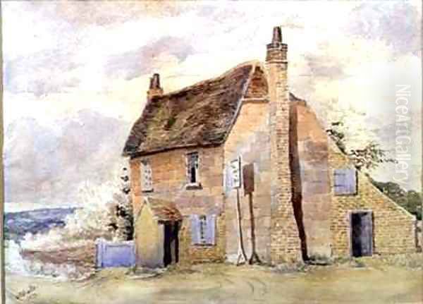 The Bat and Ball Inn at Hambledon Oil Painting by G. F. Gale