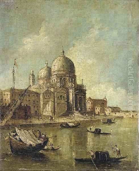 Santa Maria della Salute, Venice Oil Painting by Francesco Guardi