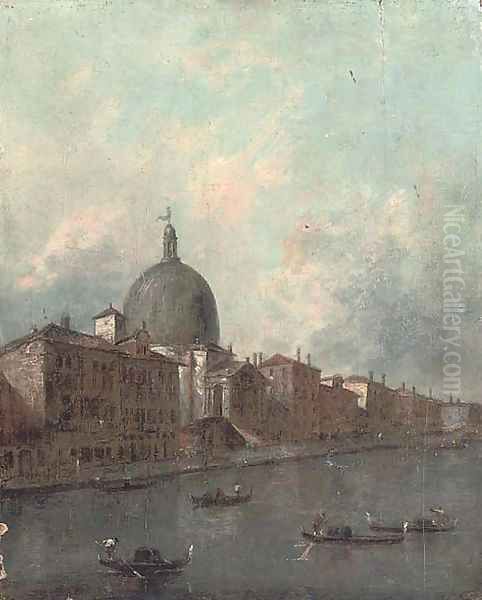 The Grand Canal, Venice Oil Painting by Francesco Guardi