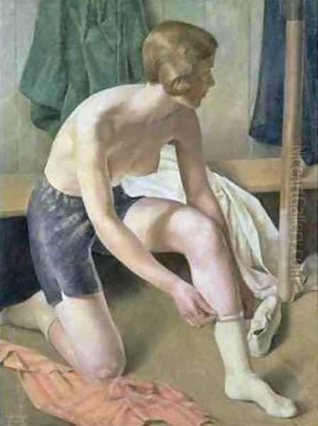 The Young Rower Oil Painting by Lancelot Myles Glasson