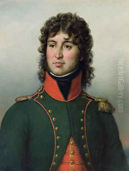 Portrait of Joachim Murat 1767-1815 King of Naples Oil Painting by Paulin Jean Baptiste Guerin