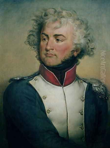 Portrait of Jean Baptiste Kleber 1753-1800 Oil Painting by Paulin Jean Baptiste Guerin