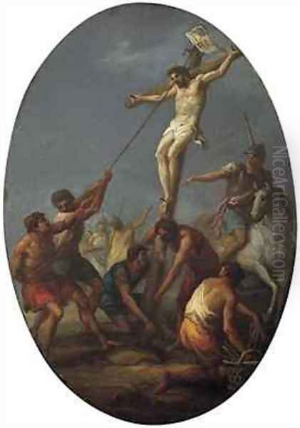 Crucifixion Oil Painting by Grani