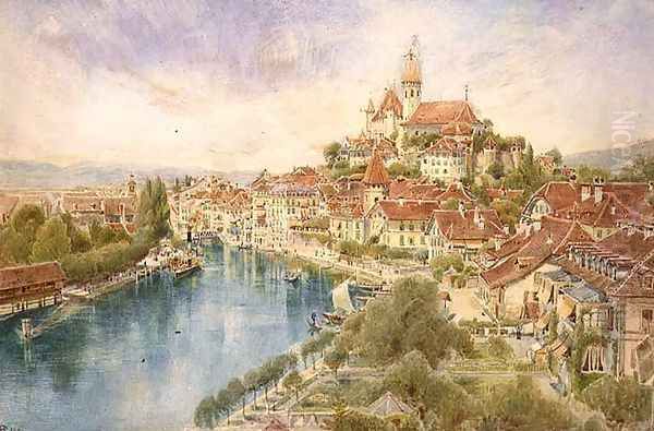 Thun Oil Painting by Harry Goodwin