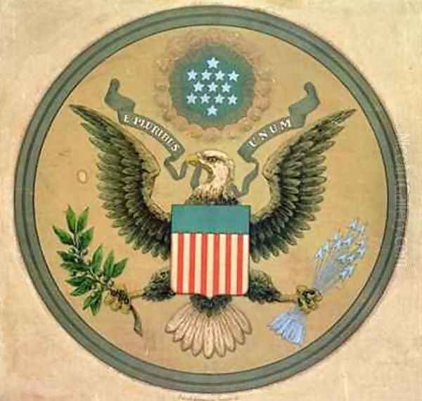 Great Seal of the United States Oil Painting by Andrew B. Graham