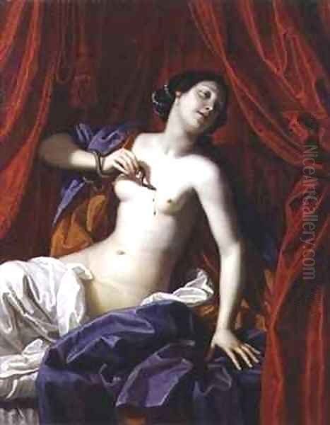 The Death of Cleopatra Oil Painting by Bartolomeo Gennari