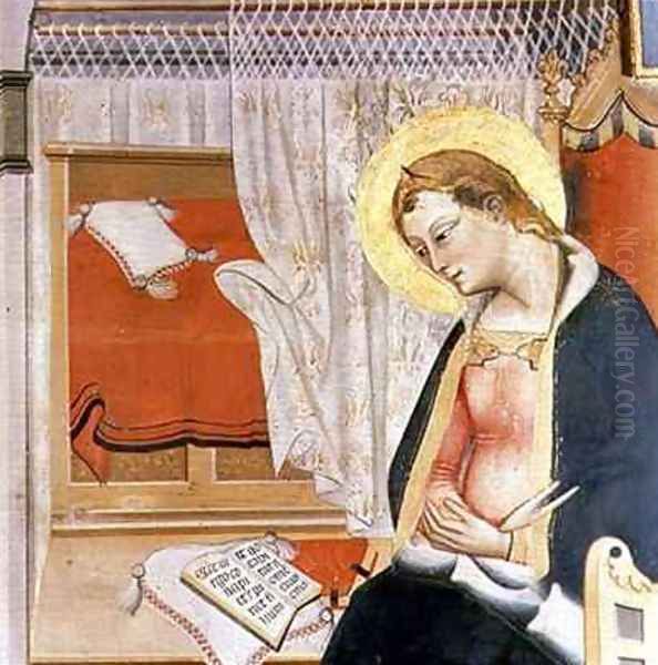 The Virgin of the Annunciation Oil Painting by Niccolo del Biondo Giovanni di