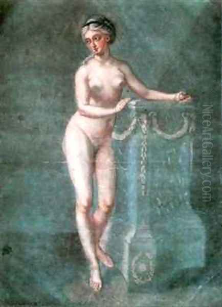 Venus the ideal anatomy Oil Painting by Arnauld Eloi Gautier DAgoty