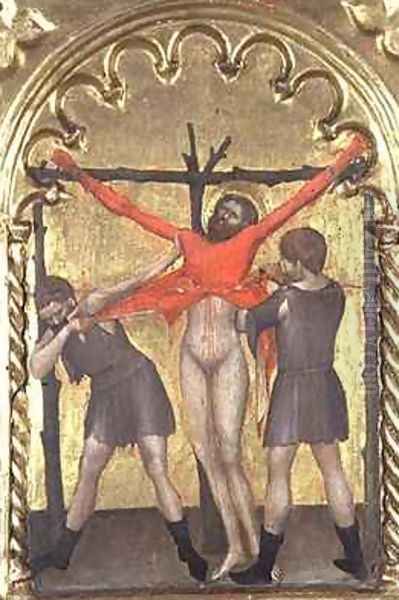 Christ on the Cross Oil Painting by Milano Giovanni da