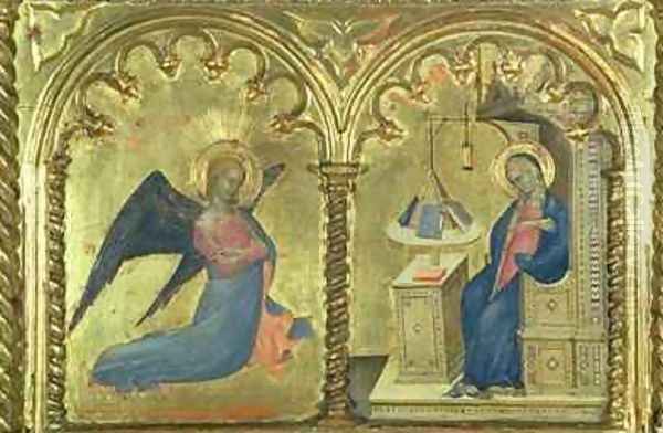 The Annunciation Oil Painting by Milano Giovanni da