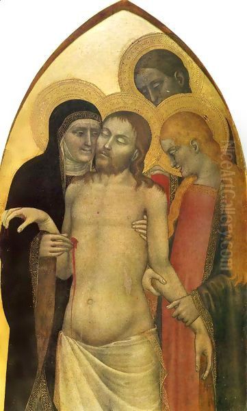 Pieta Oil Painting by Milano Giovanni da