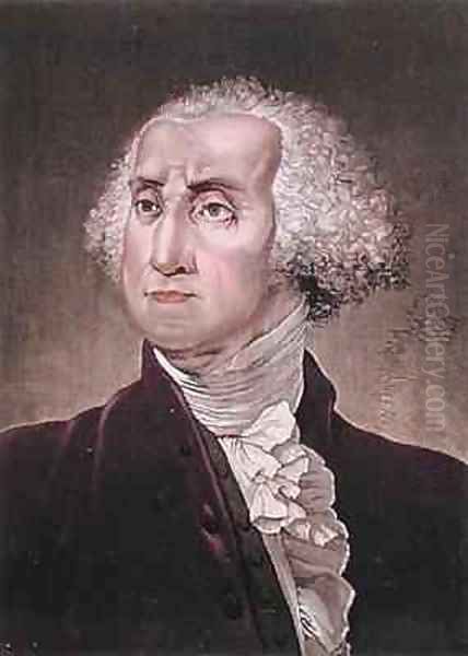 Portrait of George Washington Oil Painting by Gallo Gallina