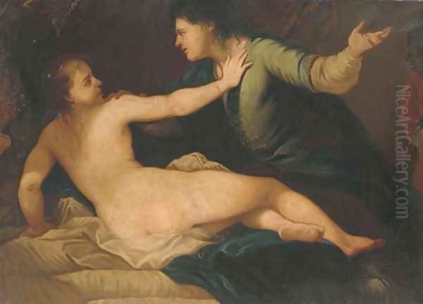 The Rape of Lucretia Oil Painting by Luca Giordano